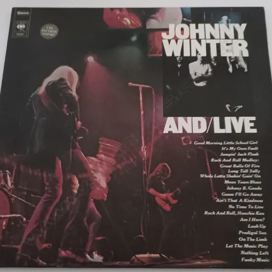 Johnny Winter, And/Live (Double album)